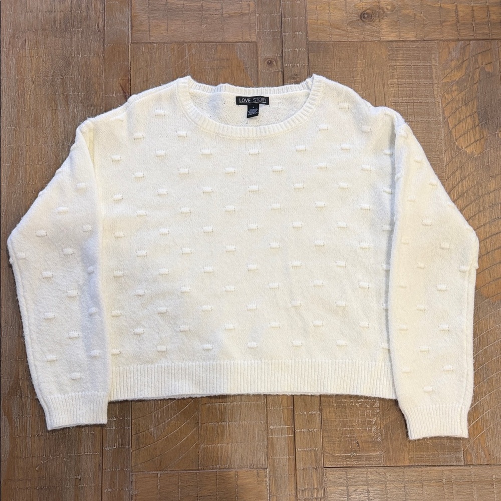 Cozy White Sweater